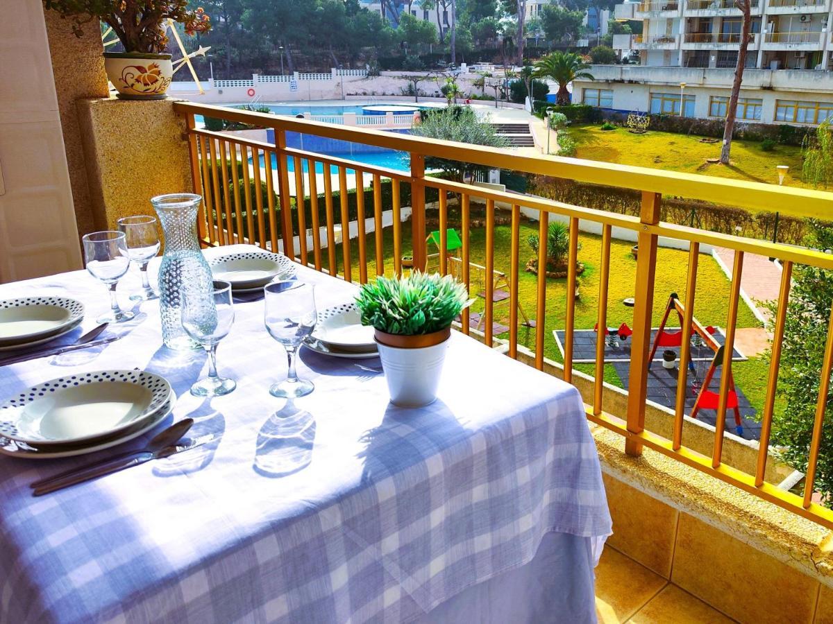 Luminoso Apartamento En Salou Con Terraza Y Parque Infantil Ideal Familias ภายนอก รูปภาพ
