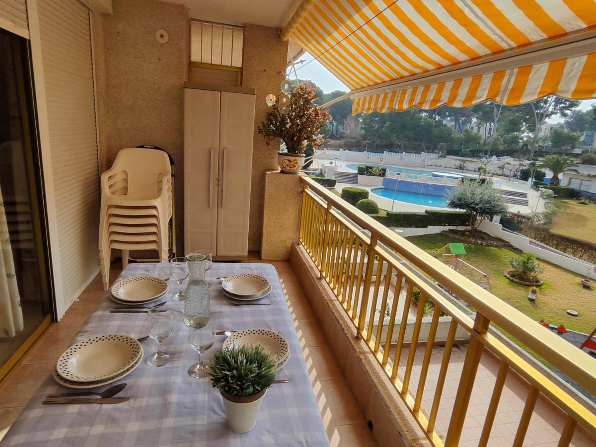 Luminoso Apartamento En Salou Con Terraza Y Parque Infantil Ideal Familias ภายนอก รูปภาพ